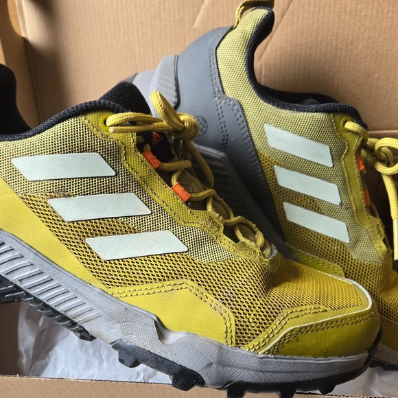 Adidas Terrex AX4 Hiking Shoes  Men's 7 Olive - Picture 1 of 4